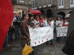 Concentracións a prol de criterios razoabeis para a xornada única
