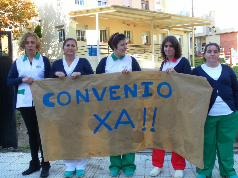 Conseguimos reunirnos co xerente e que este se comprometera a iniciar a negociación, como moi tarde en xaneiro