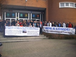 O IES A Sangriña de A Guarda acolle este 12 de abril un novo peche contra a LOMCE