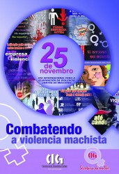 A Secretaría da Muller da CIG presenta a campaña do 25 de novembro baixo o lema “Combatendo a violencia machista”